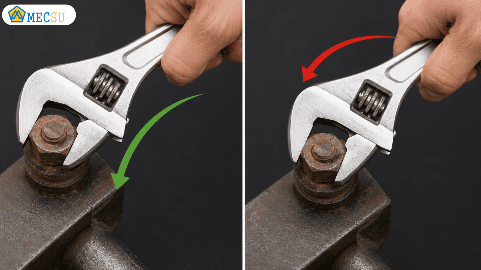 Trường hợp tác dụng lực theo chiều hàm